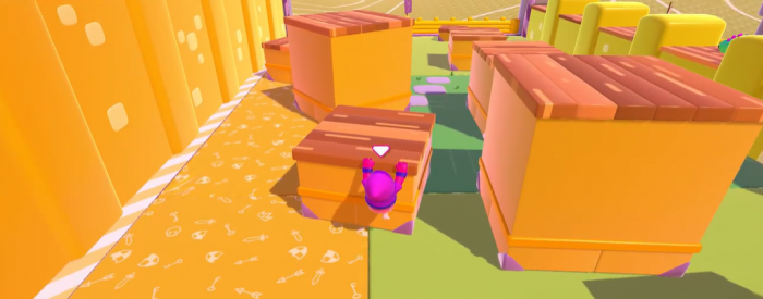 糖豆人抓住墙壁怎么上去2