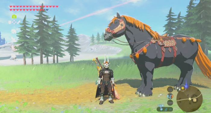 塞尔达传说荒野之息马怎么弄1