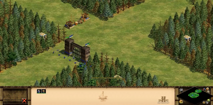 帝国时代2城门怎么调整方向1