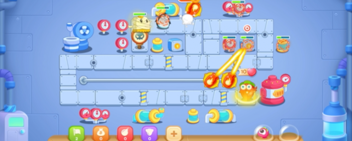 保卫萝卜3第17关怎么过1