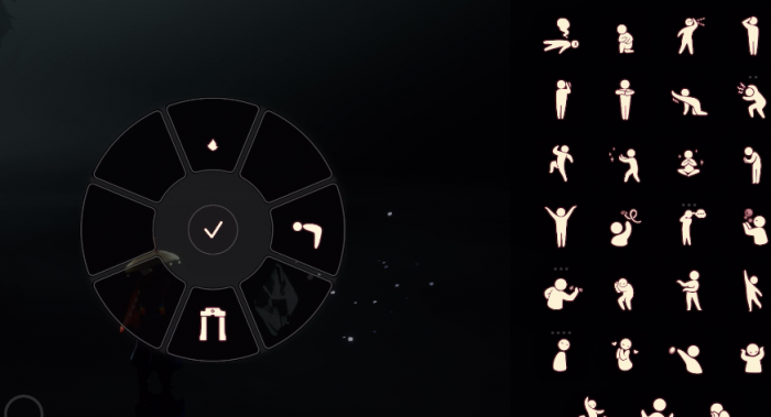 光遇怎么边做动作边转圈1