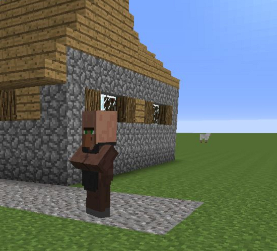 我的世界怎么抓村民回去1