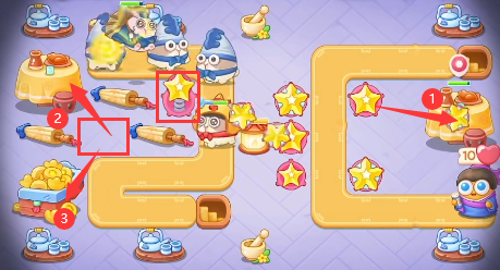 保卫萝卜4绿野第9关怎么打2