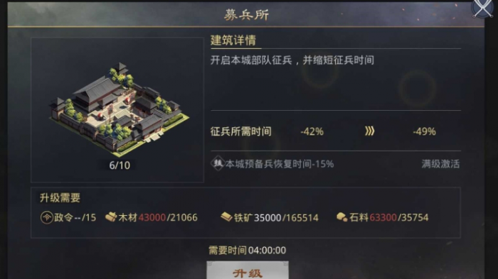 率土之滨军营怎么运输预备兵1