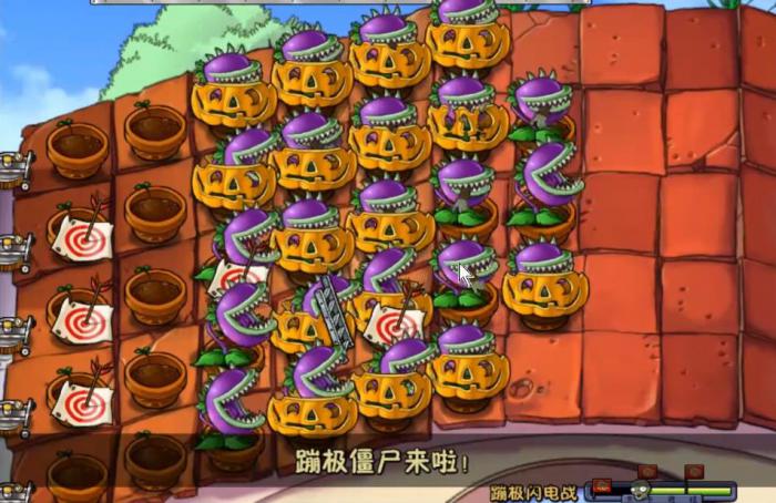 植物大战僵尸蹦极僵尸怎么打1