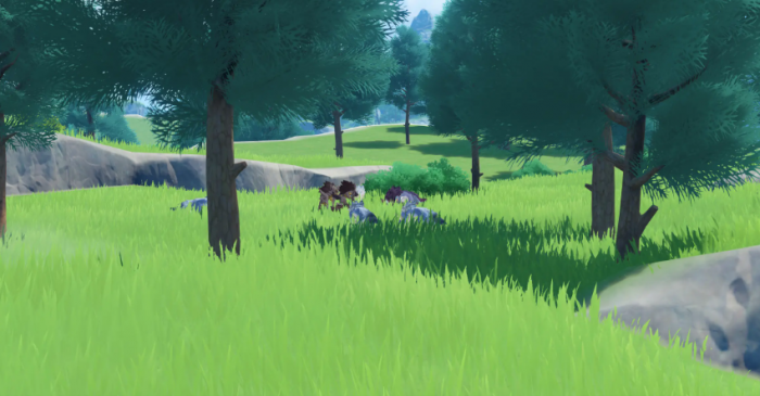 原神野生狼分布位置大全1