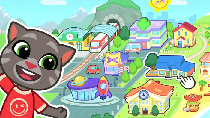 汤姆猫小镇是什么游戏2