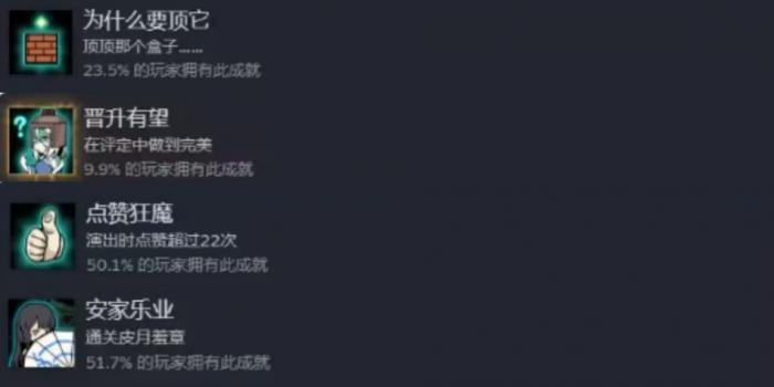 三相奇谈成就有哪些5