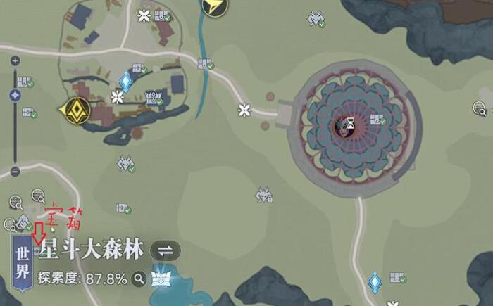 斗罗大陆猎魂世界诺丁城足够两个精致宝箱位置2