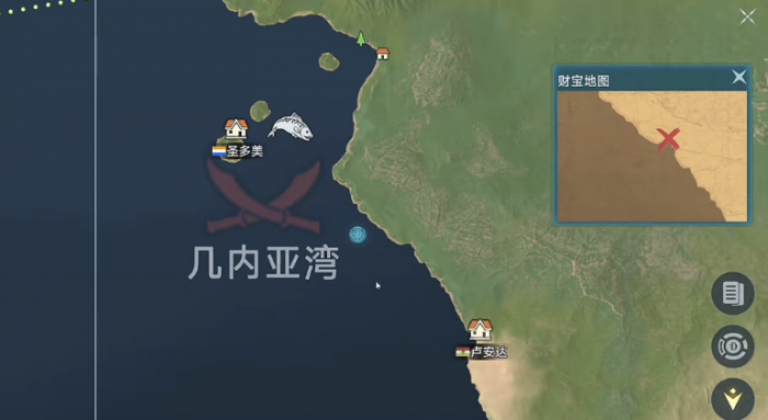 大航海时代传说藏宝图的使用方法介绍1