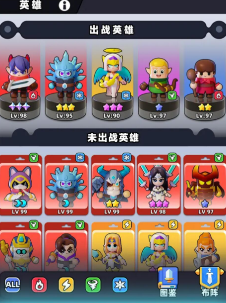 胡闹地牢最强阵容介绍4