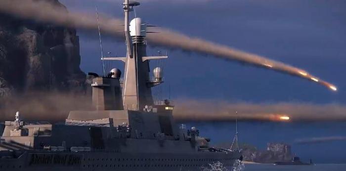 现代战舰055驱逐舰怎么样1