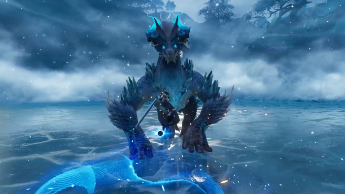 王者荣耀世界蔚蓝神兽怎么打1