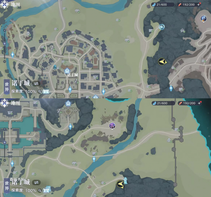 斗罗大陆猎魂世界诺丁城宝箱位置4