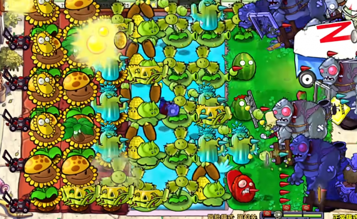 植物大战僵尸43怎么过3