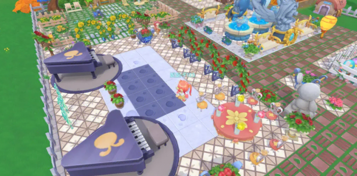 摩尔庄园的钢琴如何进行位置的移动3