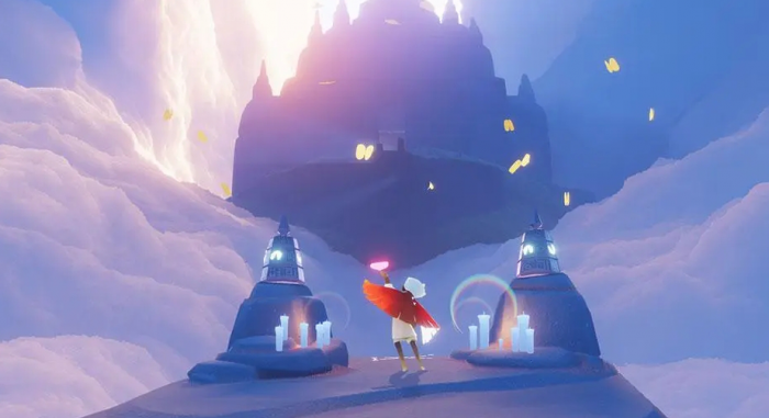 如何高效通关光遇霞谷飞行赛道1