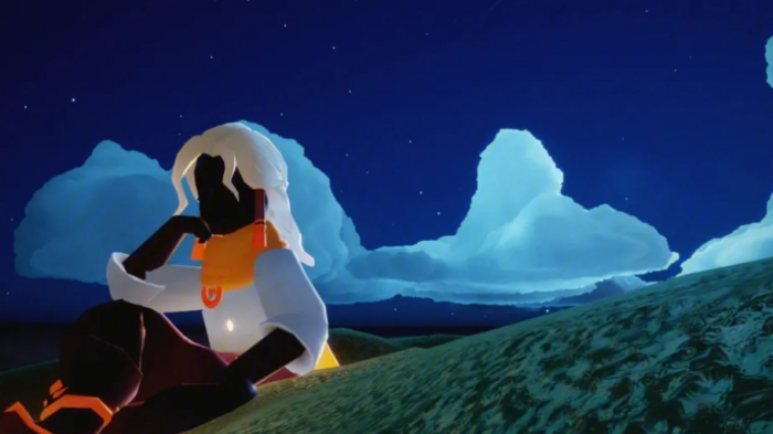 在光遇游戏里如何迅速寻找老奶奶1