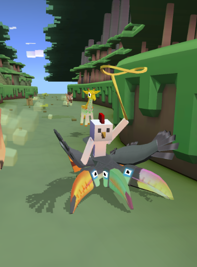 有什么技巧能够捕捉疯狂动物园的幽灵鸵鸟1