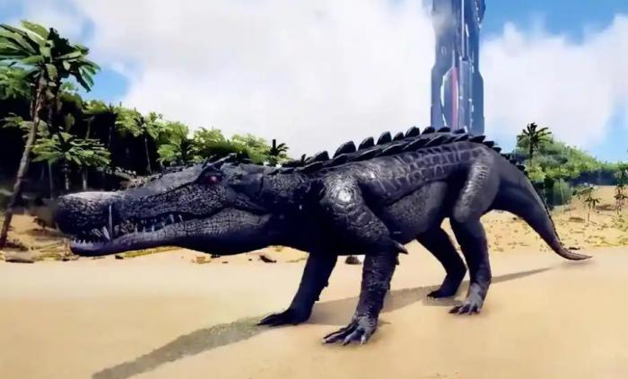 方舟生存进化猪鳄怎么驯服1