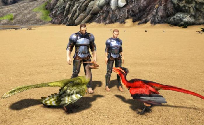 方舟生存进化小盗龙怎么驯服1