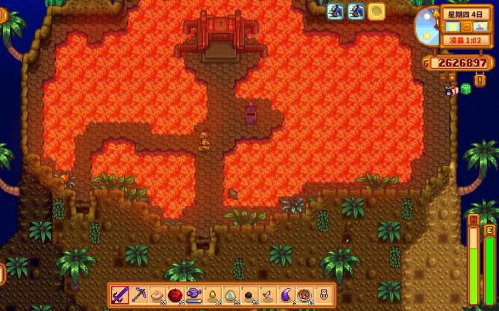 星露谷物语火山地牢在什么位置1