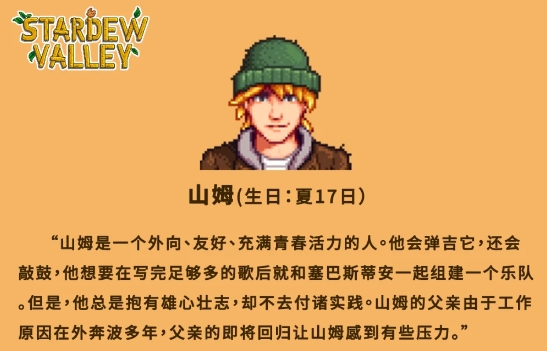 星露谷物语怎么与山姆结婚_星露谷物语ios