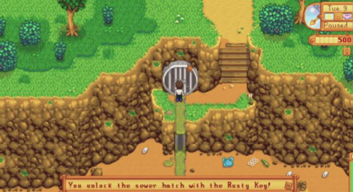 星露谷物语下水道内部有什么玩法1