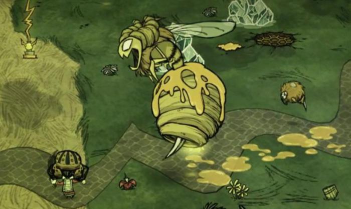 饥荒联机版蜂王有哪些行为1