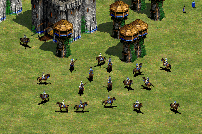 帝国时代2怎么拆除城墙2