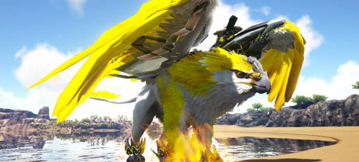 方舟生存进化怎么抓狮鹫1