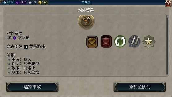 文明6怎么增加金币收入1