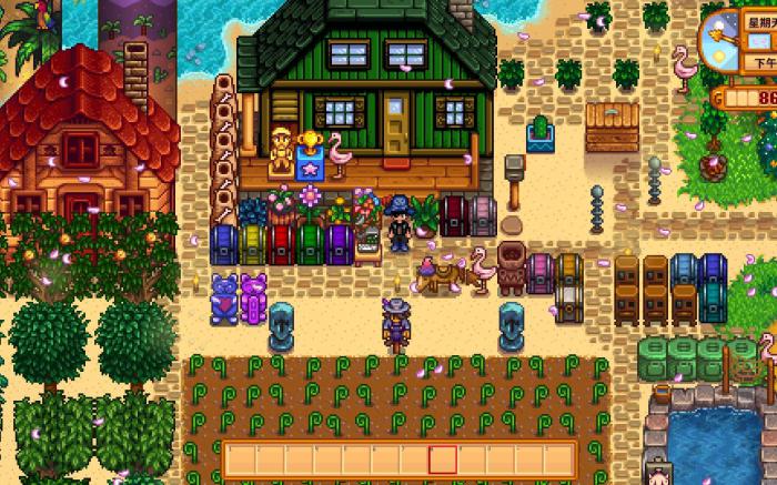 星露谷物语海滩断桥有什么用_星露谷物语海边的桥怎么修复