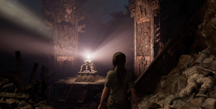 古墓丽影怎么逃出山洞1