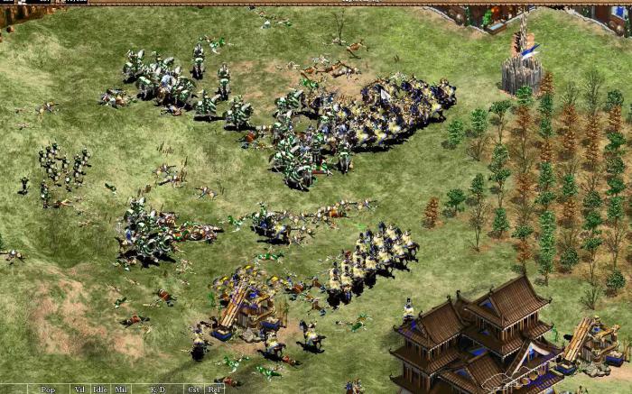 帝国时代2蒙古突骑兵怎么打2