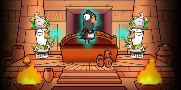 鹅鸭杀沙漠怎么打水灭火1