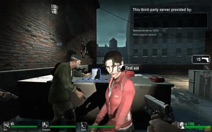 求生之路2怎么开训练模式2