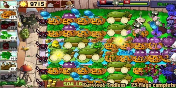 植物大战僵尸泳池无限怎么过关2