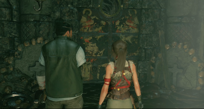 古墓丽影暗影奇卡的古墓怎么进1