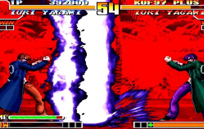 拳皇97空中防御怎么打3