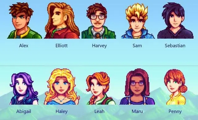 星露谷物语黄头发男人在哪2