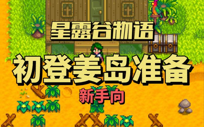 星露谷物语怎么开通姜岛1