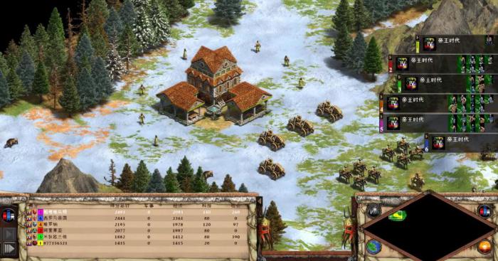 帝国时代2如何去除树木2