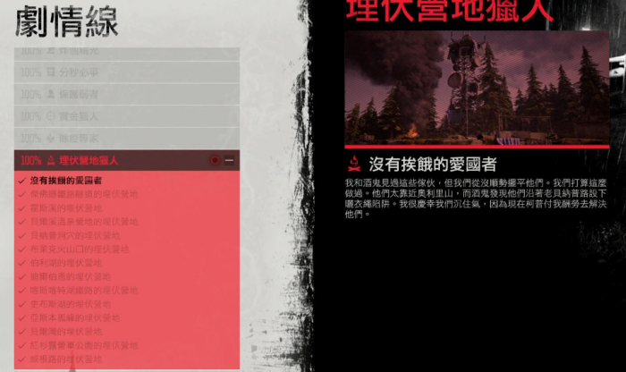 往日不再伐木场6个感染区在哪里1