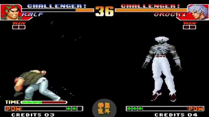 拳皇97街机怎么选大蛇2