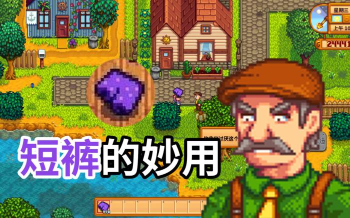 星露谷物语村长的短裤有什么用_星露谷物语村长的短裤有什么作用