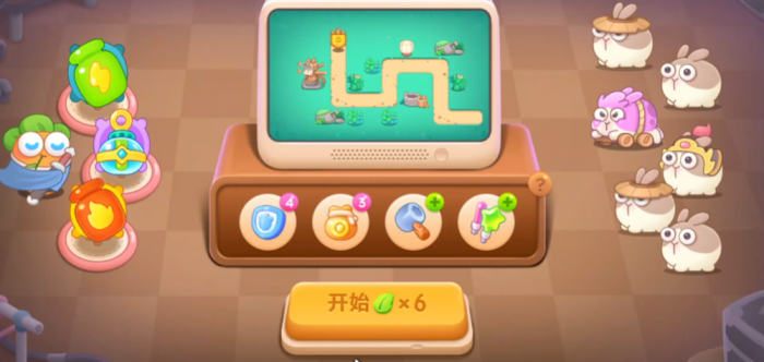 保卫萝卜4卧兔第22关怎么过1