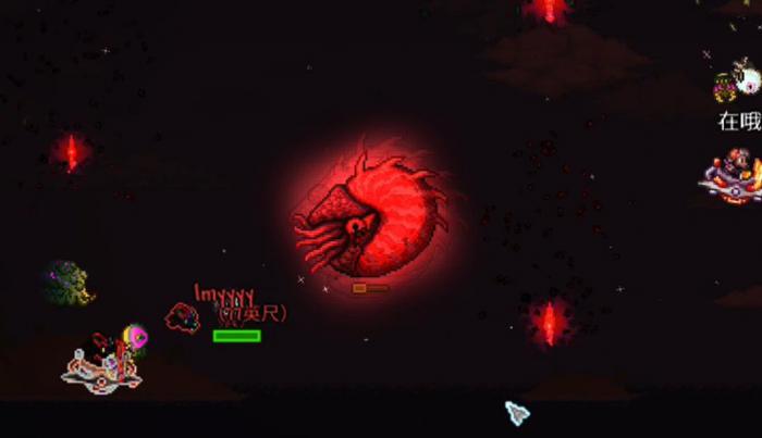 泰拉瑞亚恐惧鹦鹉螺怎么对付1