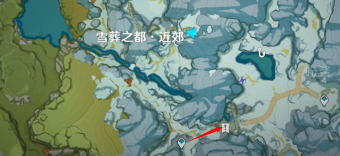 原神雪葬之都近郊假墙怎么打_原神雪葬之都近郊洞