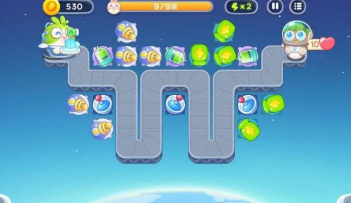 保卫萝卜2攻略51关怎么过2